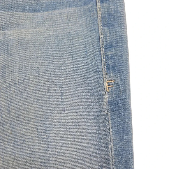 FRAME Le Skinny De Jeanne Jeans Mid Rise Antibes Light Wash Denim - Picture 2 of 9